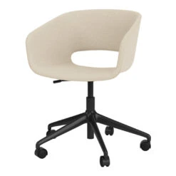Maree 406 Office Chair - 5 Star Base W/ Casters - Fully Upholstered -Danish Design Store Maree406OfficeChair 5StarBasewCastors FullyUpholstered 1