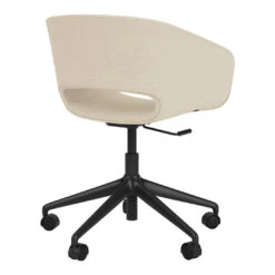 Maree 406 Office Chair - 5 Star Base W/ Casters - Fully Upholstered -Danish Design Store Maree406OfficeChair 5StarBasewCastors FullyUpholstered 18