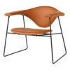 Gubi Masculo Lounge Chair - Sledge Base