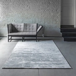 Earth Bamboo Rug -Danish Design Store Massimocopenhagen Earth bamoo concrete grey environment HR