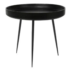 Mater Bowl Table -Danish Design Store Mater 01608 BowlTable Large Black Packshot