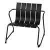 Mater Ocean Lounge Chair -Danish Design Store Mater 09331 Ocean Black LoungeChair Packshot Front