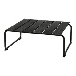 Mater Ocean Lounge Table -Danish Design Store Mater 09343 Ocean Black LoungeTable Packshot Side