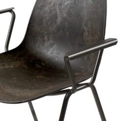 Mater Eternity Dining Armchair 9 Mater Eternity Dining Armchair -Danish Design Store Mater 11002 EternityArmchair CoffeeWasteBlack Packshot Detail
