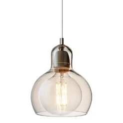 Mega Bulb SR2 Pendant 27 Mega Bulb SR2 Pendant -Danish Design Store Mega Bulb SR2 Gold white cord1 light