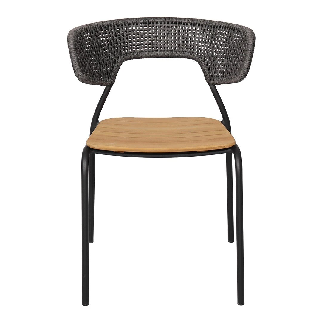 Mindo 101 Outdoor Dining Chair - Stackable 4 Mindo 101 Outdoor Dining Chair - Stackable - Image 2