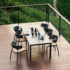Mindo 101 Outdoor Dining Chair - Stackable 26 Mindo 101 Outdoor Dining Chair - Stackable -Danish Design Store Mindo 101 T.A 07