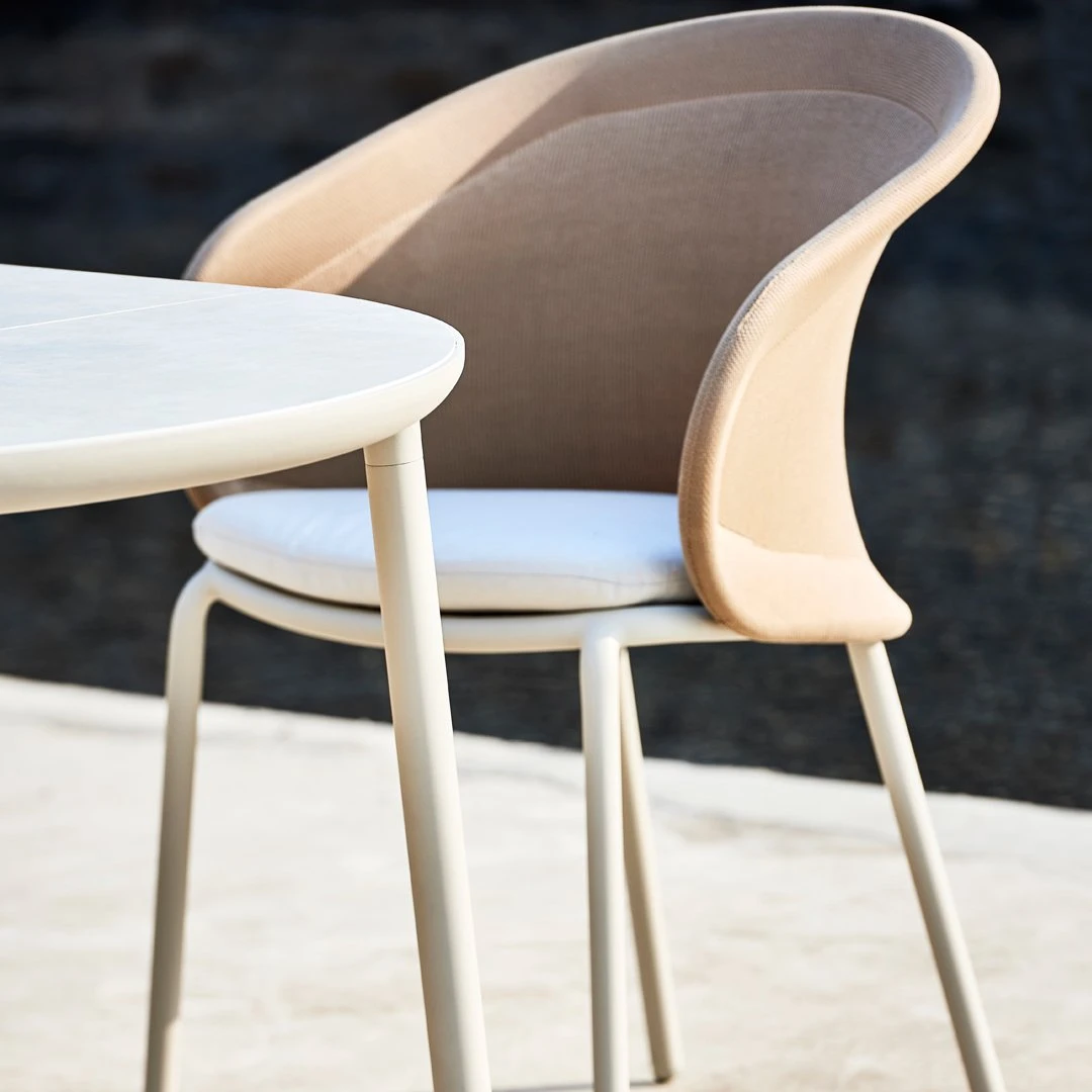 Mindo 114 Outdoor Dining Chair - Stackable 9 Mindo 114 Outdoor Dining Chair - Stackable - Image 7