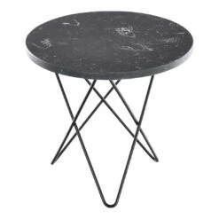 OX Denmarq Mini O Table 25 OX Denmarq Mini O Table -Danish Design Store Mini O Table Black Marquina black frame