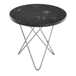 OX Denmarq Mini O Table 20 OX Denmarq Mini O Table -Danish Design Store Mini O Table Black Marquina stainless
