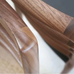 Model 85 Chair 32 Model 85 Chair -Danish Design Store Model 85 Walnut Lacq left Walnut Oil right 2