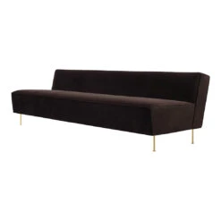 Gubi Modern Line Sofa - 3 Seater 29 Gubi Modern Line Sofa - 3 Seater -Danish Design Store ModernLine Sofa 240 4 Leg FullyUpholstered Brass GUBI Velluto 645 F3Q