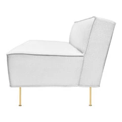 Gubi Modern Line Sofa - 3 Seater 32 Gubi Modern Line Sofa - 3 Seater -Danish Design Store ModernLine Sofa 240 4 Leg FullyUpholstered Brass Kvadrat Colline 108 Side