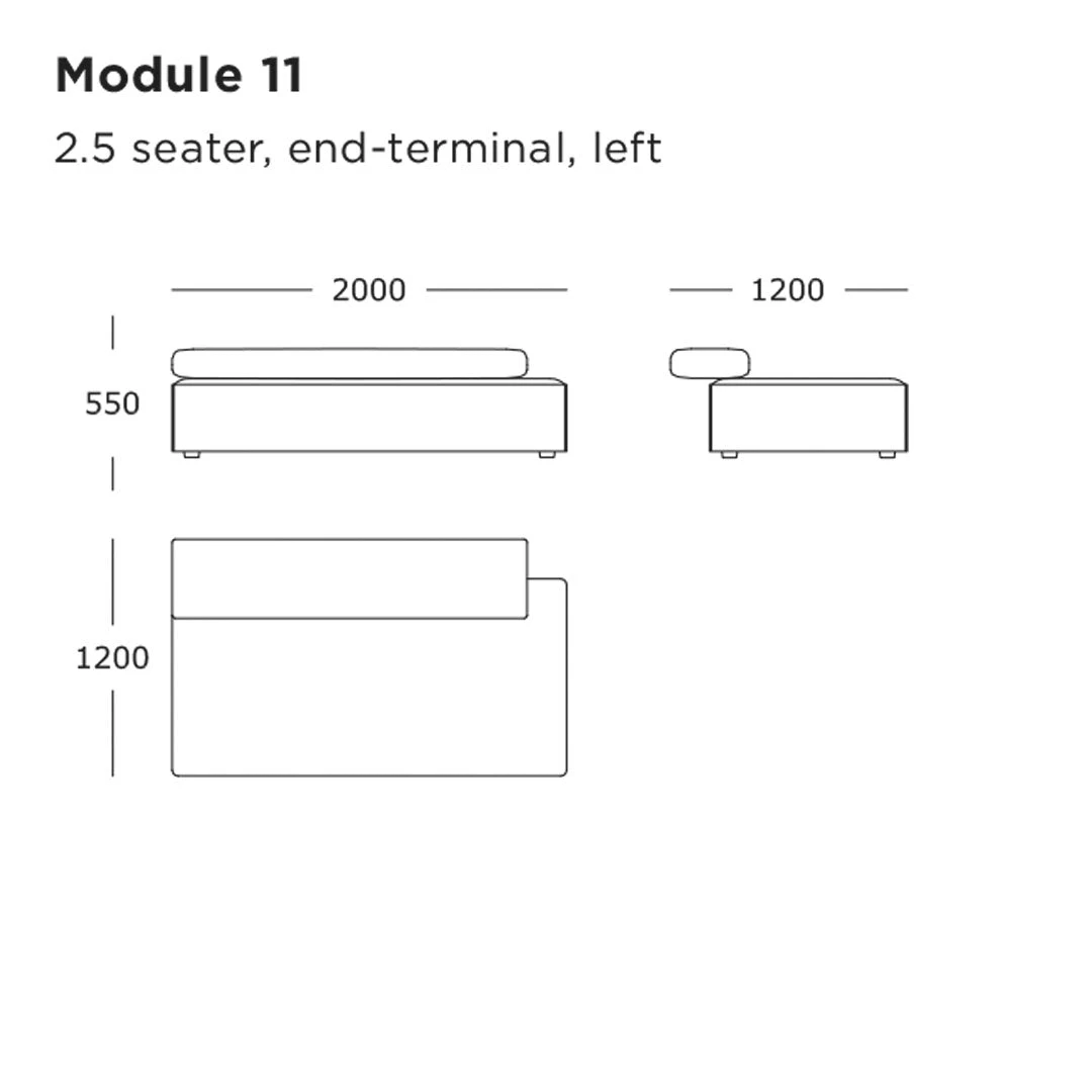 Cinder Block Pre-configured Sofa - Setup 1 10 Cinder Block Pre-configured Sofa - Setup 1 - Image 8