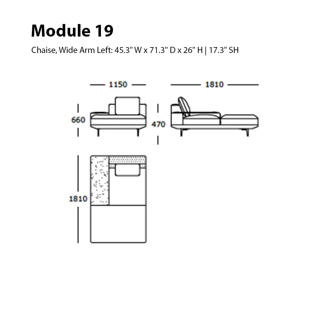 Surface Modular Sofa (Modules 17-21) 18 Surface Modular Sofa (Modules 17-21) - Image 16