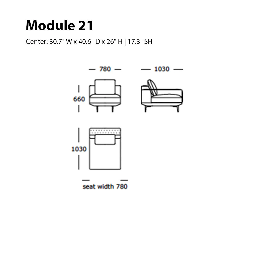 Surface Modular Sofa (Modules 17-21) 20 Surface Modular Sofa (Modules 17-21) - Image 18