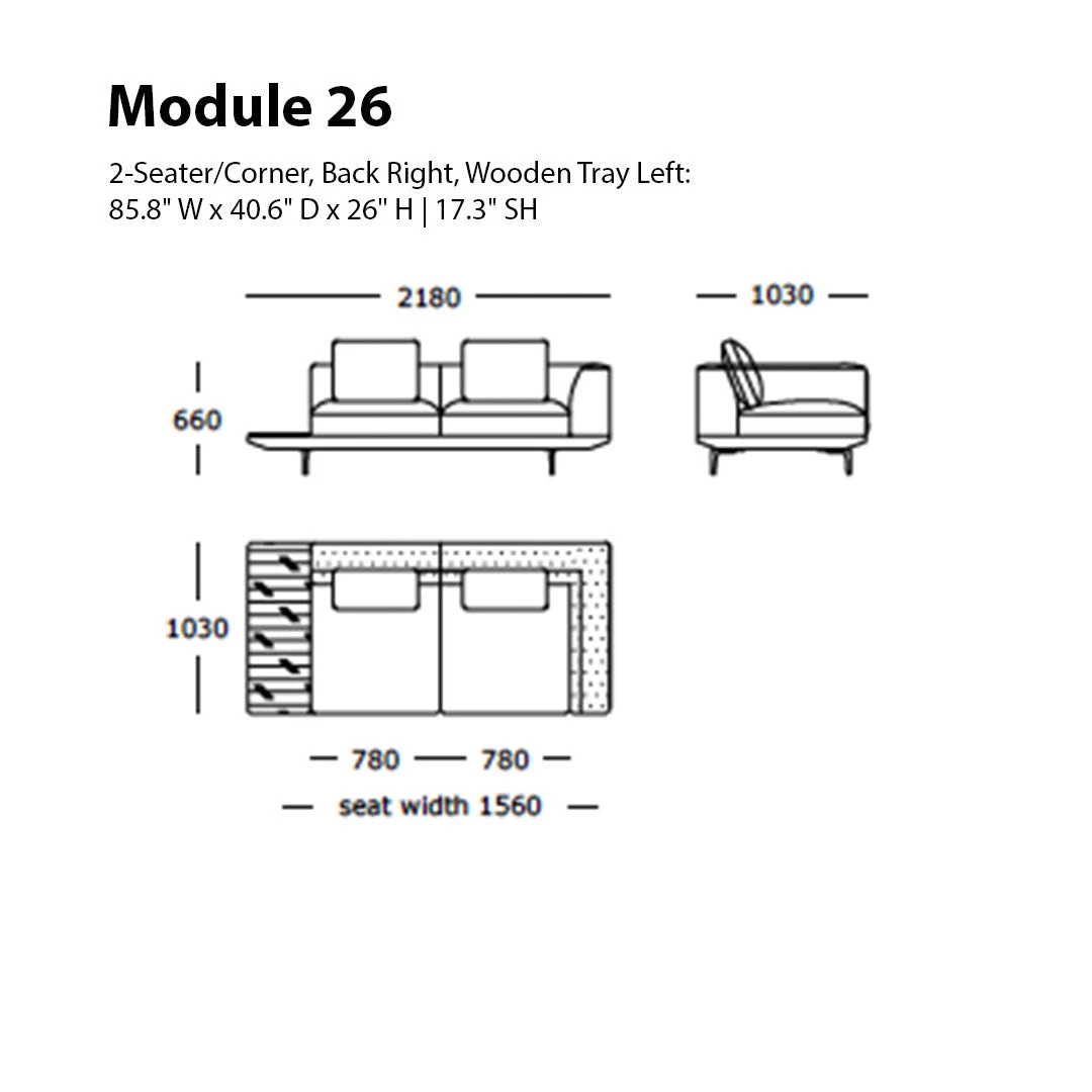 Surface Modular Sofa (Modules 26-31) 17 Surface Modular Sofa (Modules 26-31) - Image 15