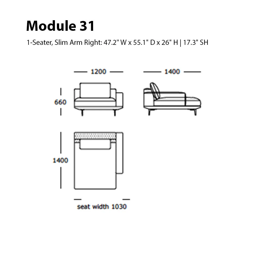 Surface Modular Sofa (Modules 26-31) 22 Surface Modular Sofa (Modules 26-31) - Image 20