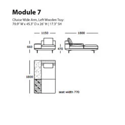 Surface Modular Sofa (Modules 5-8) -Danish Design Store Module 7