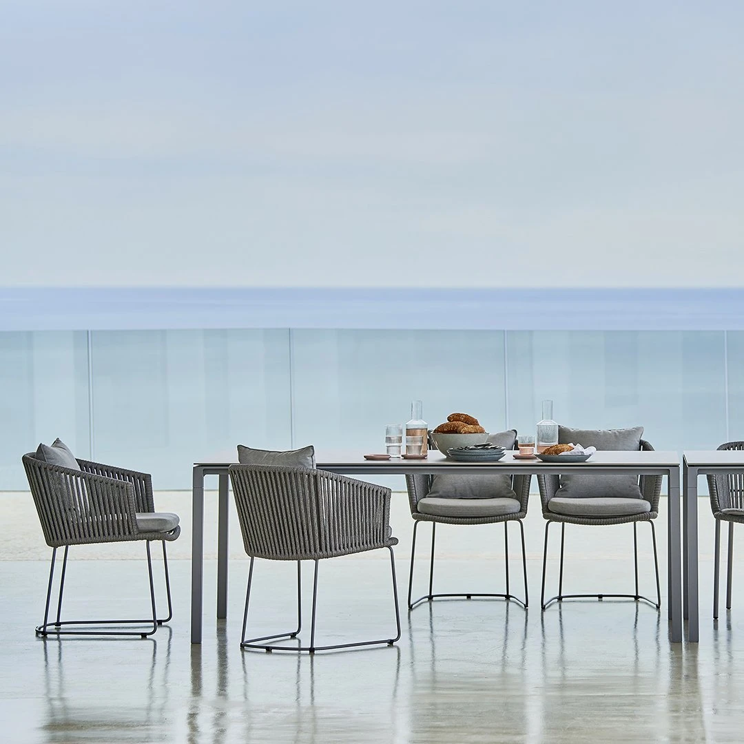 Moments Outdoor Chair - Sled Base 12 Moments Outdoor Chair - Sled Base - Image 10