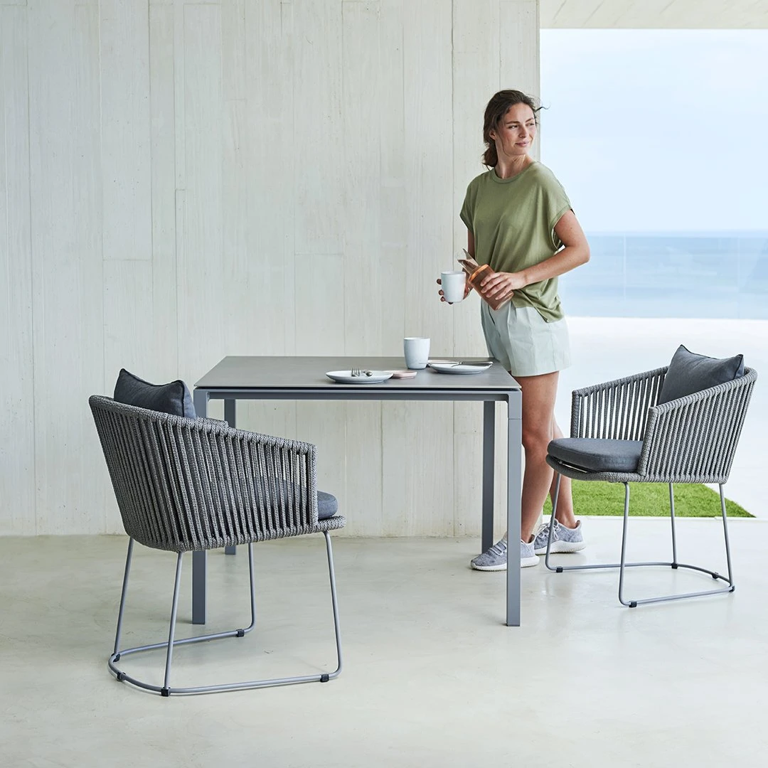 Moments Outdoor Chair - Sled Base 7 Moments Outdoor Chair - Sled Base - Image 5