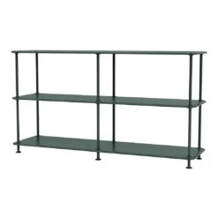Montana Free Standing Shelf 16 Montana Free Standing Shelf -Danish Design Store Montana Free 220000 BlackJade Perspective