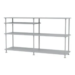 Montana Free Standing Shelf 22 Montana Free Standing Shelf -Danish Design Store Montana Free 220100 Fjord Perspective