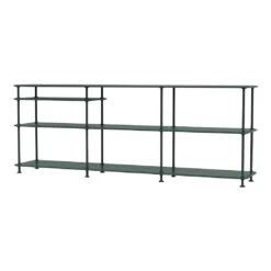 Montana Low Shelving System 22 Montana Low Shelving System -Danish Design Store Montana Free 222100 BlackJade Perspective