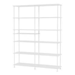 Montana Classic Free Standing Shelf 18 Montana Classic Free Standing Shelf -Danish Design Store Montana Free 550100 NewWhite Perspective