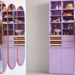 Figure Mirror 39 Figure Mirror -Danish Design Store Montana Home19 20 GBStudio Bedroom System Iris FIGURE Rosehip 2