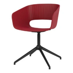 Maree 404 Office Chair - 4-Star Base 14 Maree 404 Office Chair - 4-Star Base -Danish Design Store Montana Maree 404 Shell Beetroot Perspective