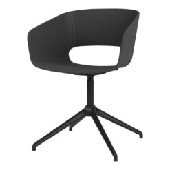Maree 404 Office Chair - 4-Star Base 17 Maree 404 Office Chair - 4-Star Base -Danish Design Store Montana Maree 404 Shell Black Perspective