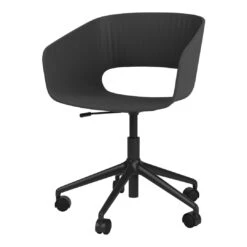 Maree 405 Office Chair - 5-Star Base W/ Casters -Danish Design Store Montana Maree 405 Shell Black Perspective