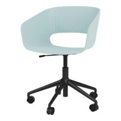 Maree 405 Office Chair - 5-Star Base W/ Casters -Danish Design Store Montana Maree 405 Shell Flint Perspective
