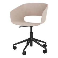 Maree 405 Office Chair - 5-Star Base W/ Casters -Danish Design Store Montana Maree 405 Shell Mushroom Perspective