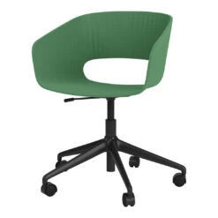 Maree 406 Office Chair - 5-Star Base W/ Casters 15 Maree 406 Office Chair - 5-Star Base W/ Casters -Danish Design Store Montana Maree 406 Shell Parsley Perspective
