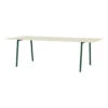 Moser MOE240S Meeting Table W/ Slanted Legs -Danish Design Store Montana MoserTable MOE240S Frame 136 Pine TableTop Mushroom Perspective