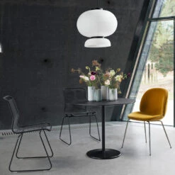 Panton Table 21 Panton Table -Danish Design Store Montana PantonOne Black PantonTable Black linoleum Ambient02 s100 2016 W