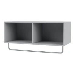 Coat Shelf W/ Clothes Rack -Danish Design Store Montana Selection COAT Fjord Suspended Perspective