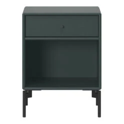 Dream Nightstand With Legs -Danish Design Store Montana Selection DREAM Legs BlackJade
