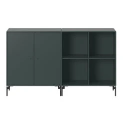 Pair Sideboard With Legs 27 Pair Sideboard With Legs -Danish Design Store Montana Selection PAIR Legs Black Jade