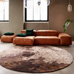 Moon Circle Rug 13 Moon Circle Rug -Danish Design Store Moon night copper