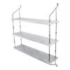 OX Denmarq Morse Shelves 2 OX Denmarq Morse Shelves -Danish Design Store Morse Frame black shelv white carrara