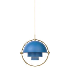 Gubi Multi-Lite Pendant -Danish Design Store Multi Lite Pendant Brass Blue 1 On f03adc17 c106 49db 8ca9 bcb2a46dfe53