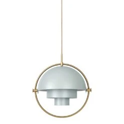 Gubi Multi-Lite Pendant -Danish Design Store Multi Lite Pendant Brass SeaGrey 1 Off 1c81531e ecc1 427f ad9b 97aab0c52d89