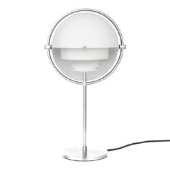 Gubi Multi-Lite Table Lamp -Danish Design Store Multi Lite TableLamp Chrome White 1 Off