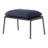 Muno LN20 Footstool -Danish Design Store MunoFootstoolLN20 WarmBlackLegsw.Ecriture0780 AngledFront