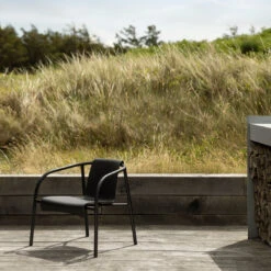 NAMI Outdoor Lounge Chair -Danish Design Store NAMI Lounge black HOUE 7188 high