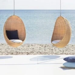 Hanging Egg Chair - Outdoor -Danish Design Store ND E85 NAT 2 7212e540 ea80 494b 94b1 65be543703da