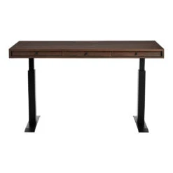 JFK Home Desk - Height Adjustable Legs 12 JFK Home Desk - Height Adjustable Legs -Danish Design Store NORR11 JFK Home Desk Hydraulic Legs Smoked Brown Packshot 1